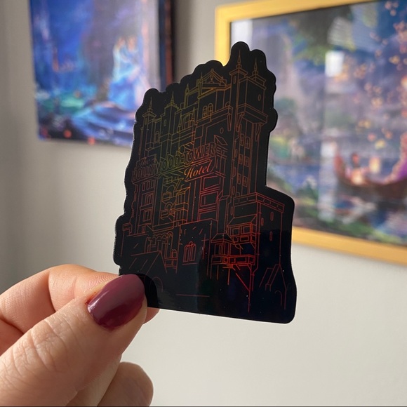 LAST 1🕸Holographic Tower of Terror Sticker - Picture 4 of 7